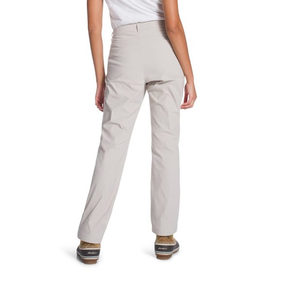 Women's Eddie Bauer Fleece Lined Ranier Pants Color: Pumice - Picture 2 of 2
